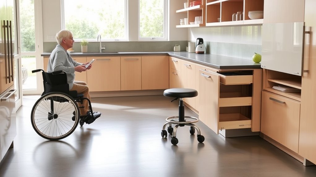 wider clearances adjustable surfaces