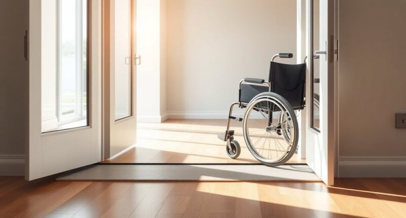 Accessible Entryways: Slope, Landings, and Widths - Comfort a Life