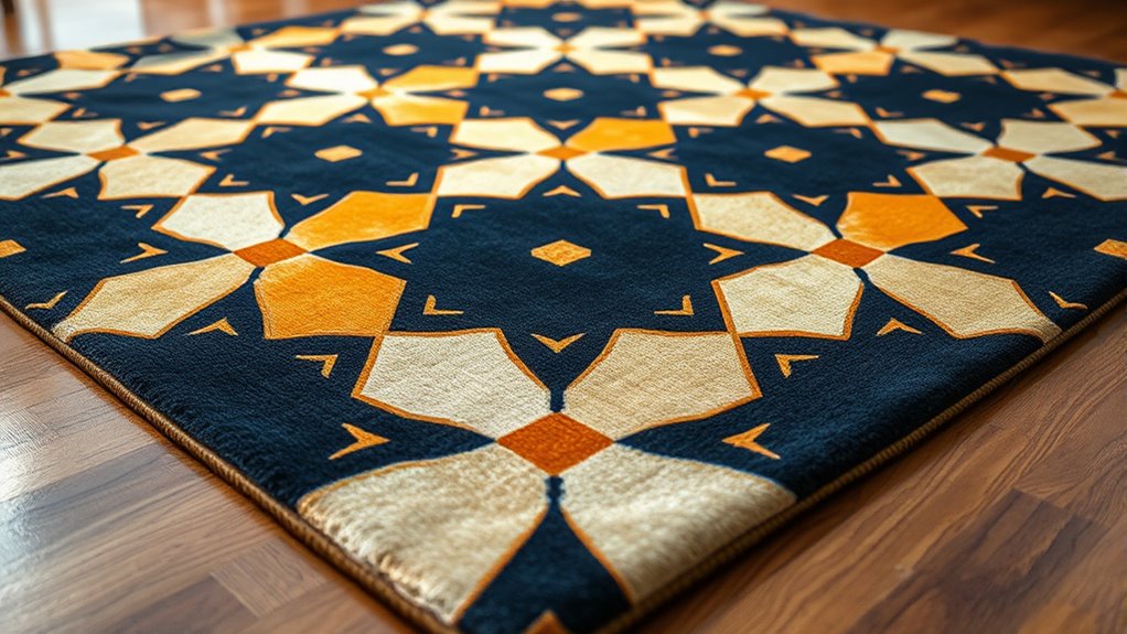 choosing the perfect geometric rug