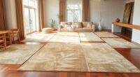 eco friendly bamboo silk rugs