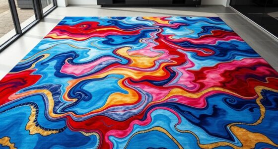 elegant abstract rug designs