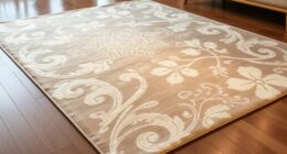 elegant metallic silk rugs