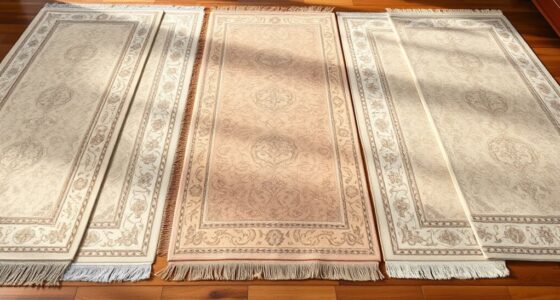 elegant neutral silk carpets