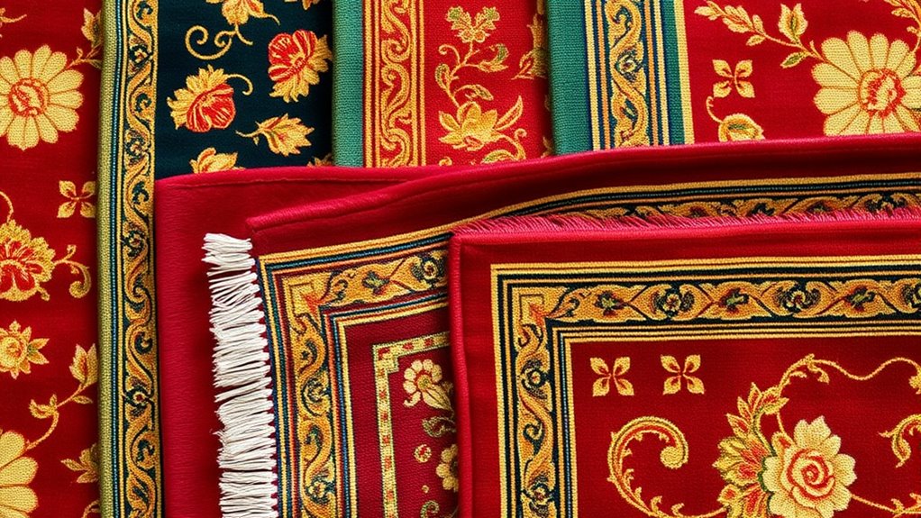 luxury durable silk rugs