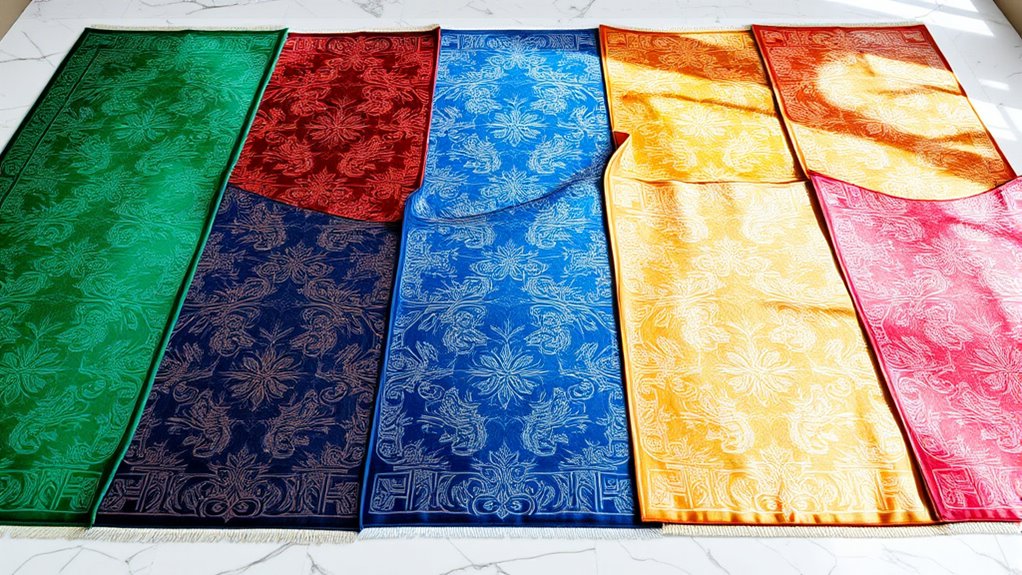 luxury reversible silk rugs