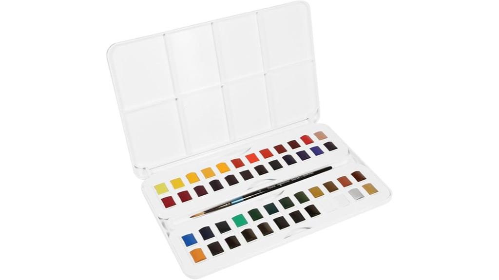 48 piece watercolor set