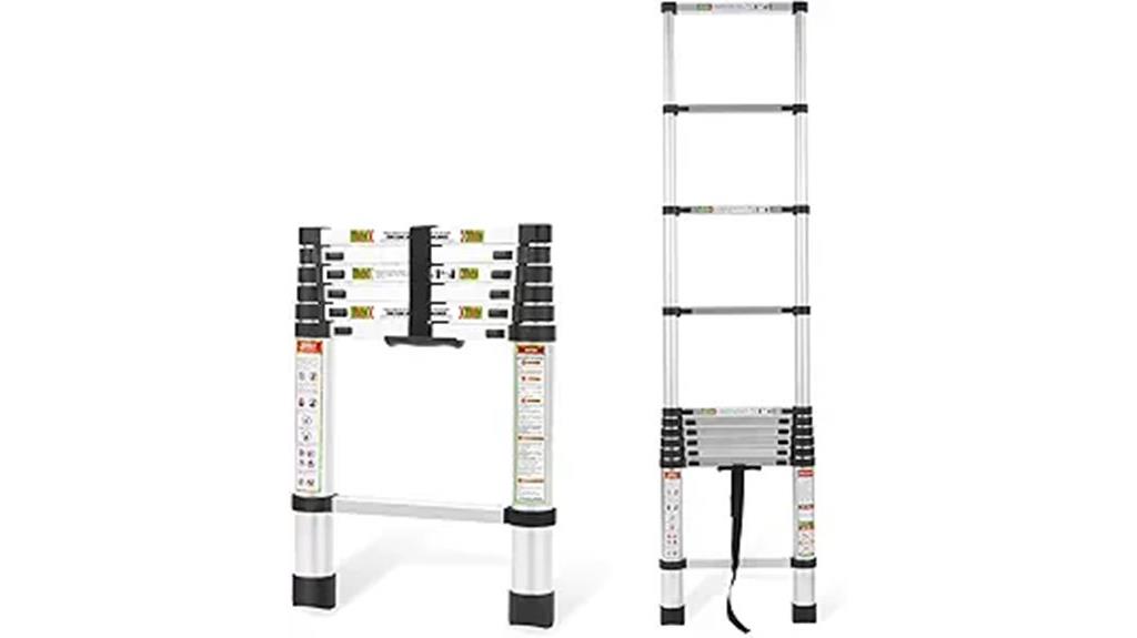 adjustable 6 5ft ladder