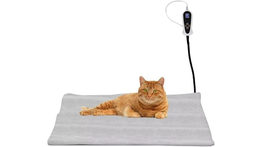 adjustable pet heating pad