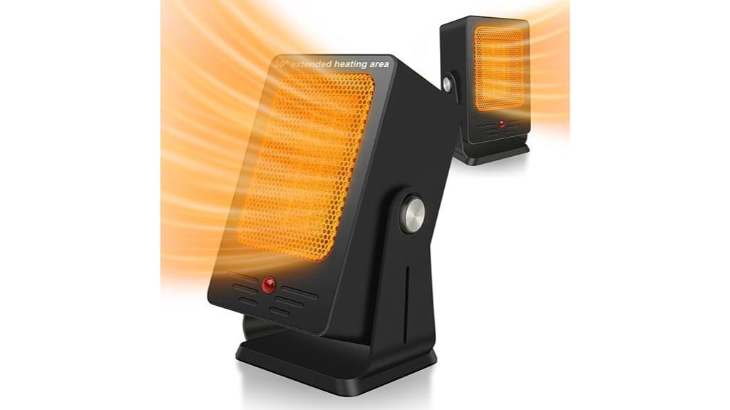 adjustable portable space heater