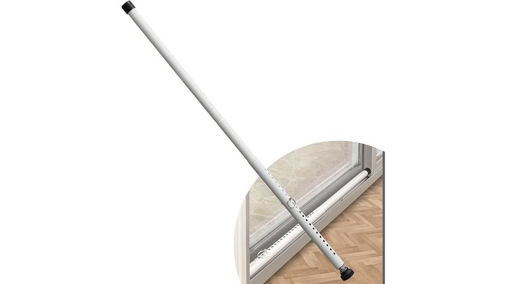 adjustable sliding door bar