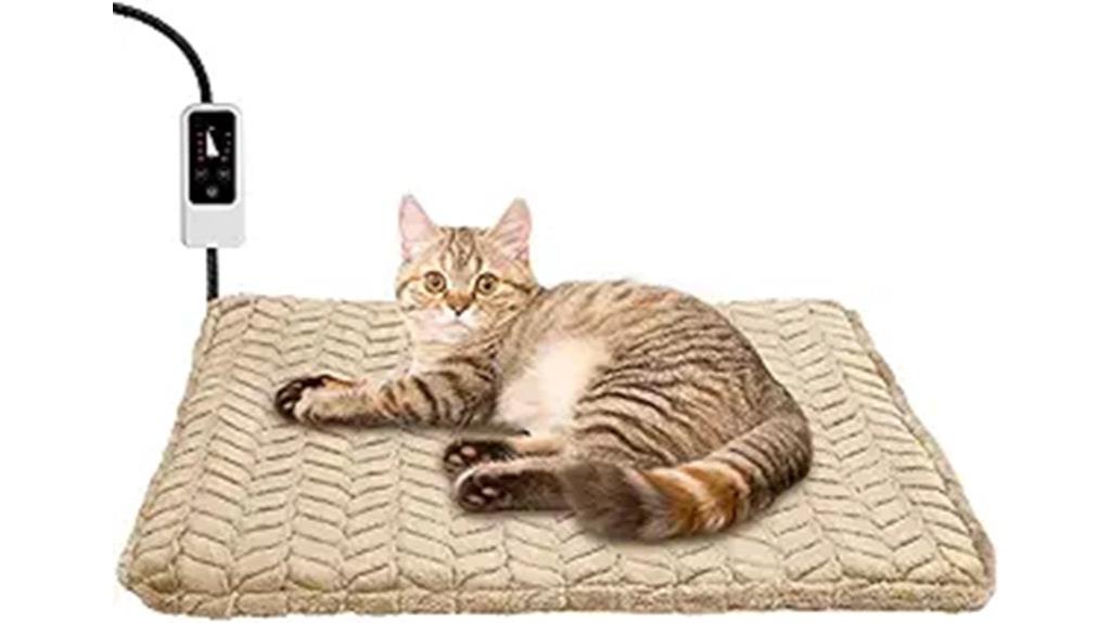 adjustable temperature pet heating