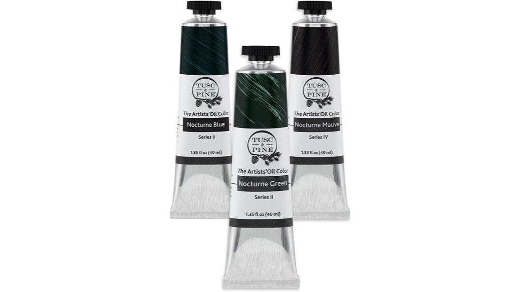 artist oil paint set