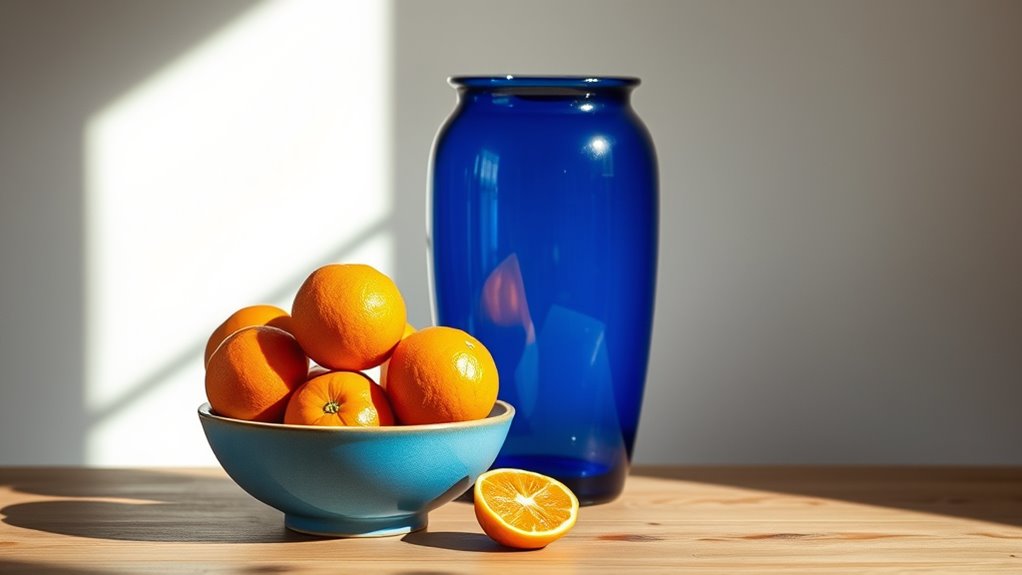 balance vibrant color contrast