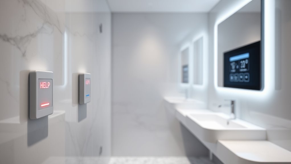 bathroom fall detection technology