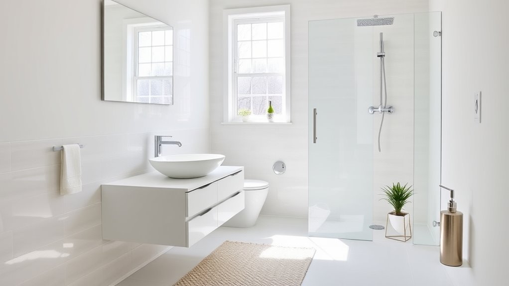 bathroom makeover on a budget