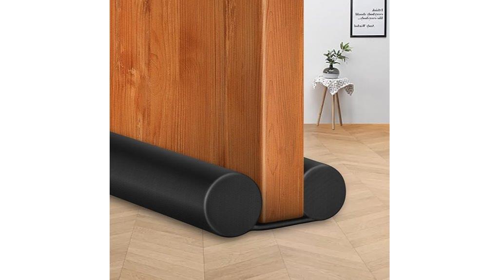 black door draft blocker