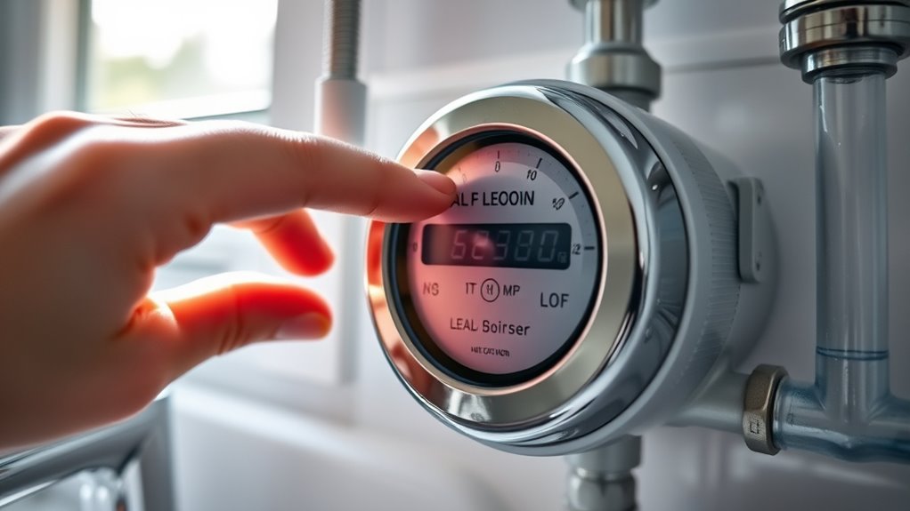 check water meter regularly
