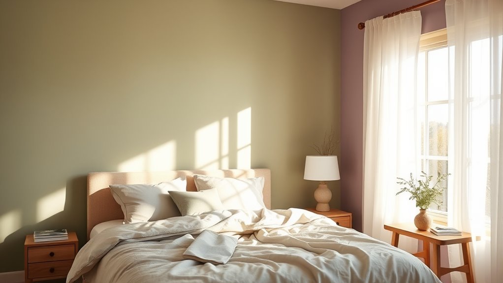 choose calming wall colors