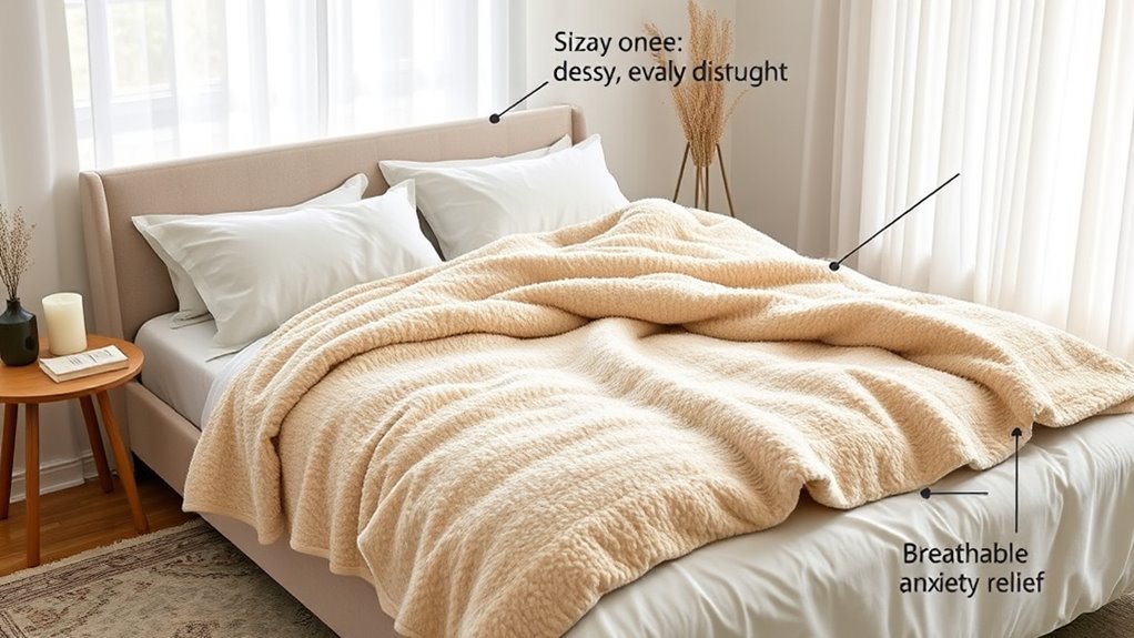 choosing comfortable weighted blanket