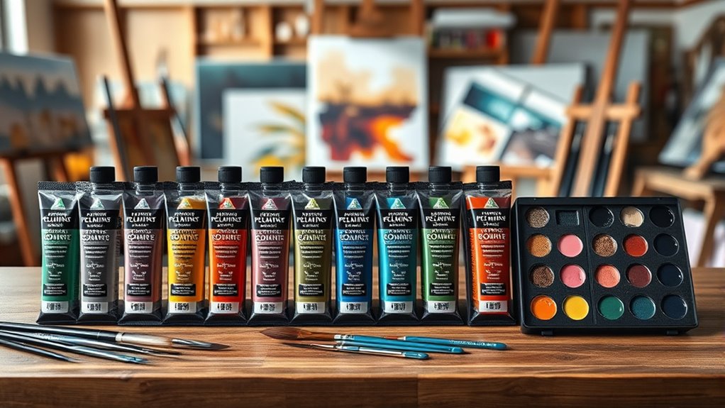 choosing quality oil paints