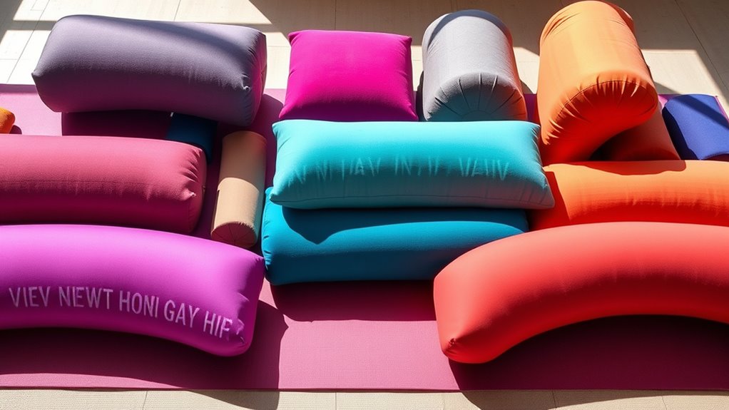 choosing the right yoga bolster
