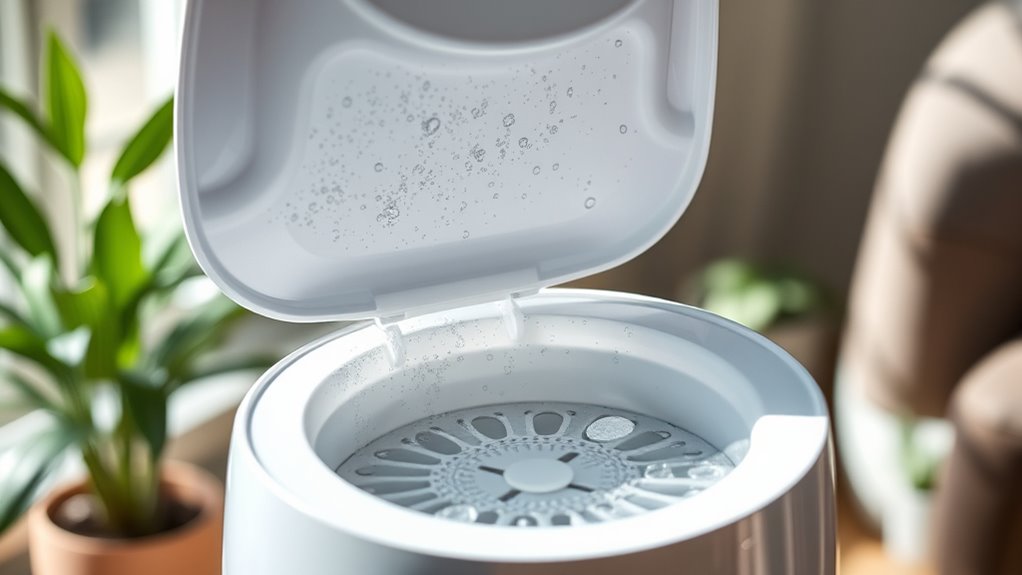 clean humidifier healthier air