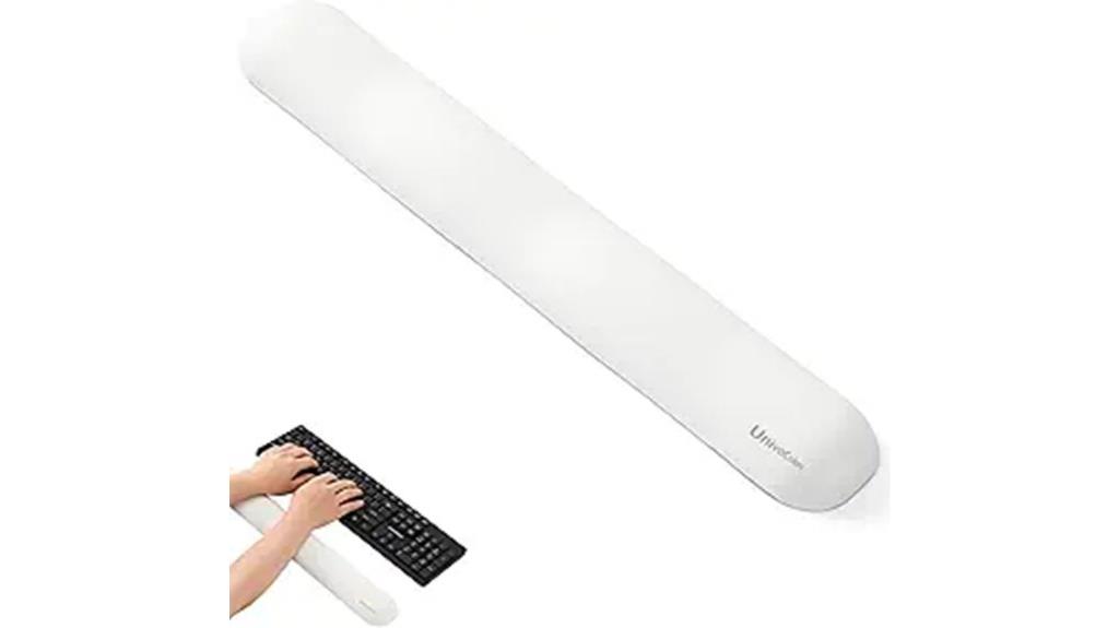 colorful wave keyboard rest