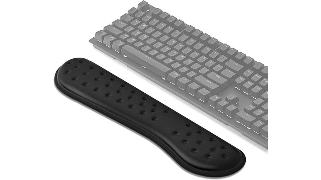 comfortable memory foam rest