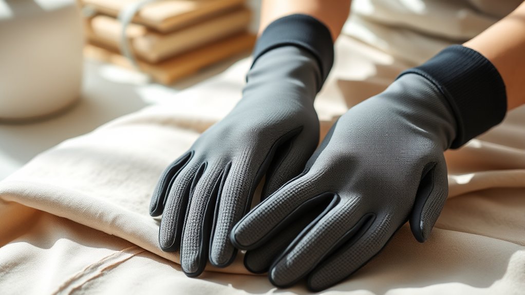 comfortable supportive breathable gloves