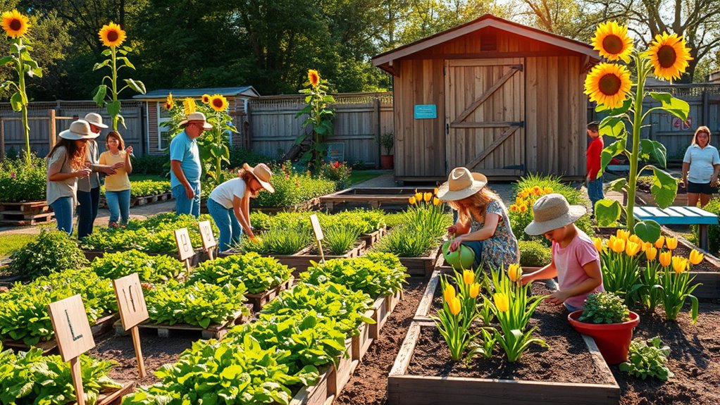 community garden planning and coordination