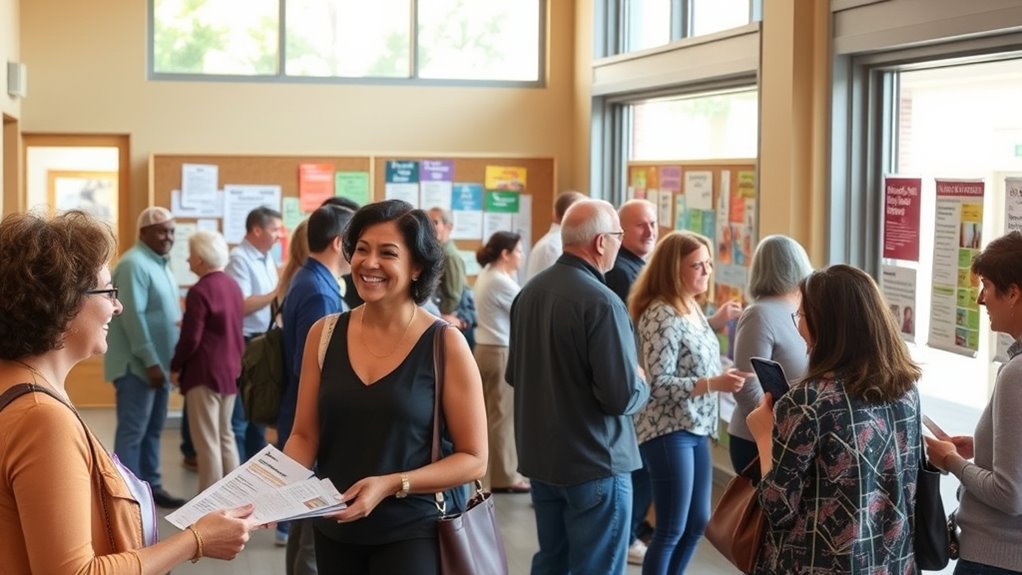 community support enhances well being