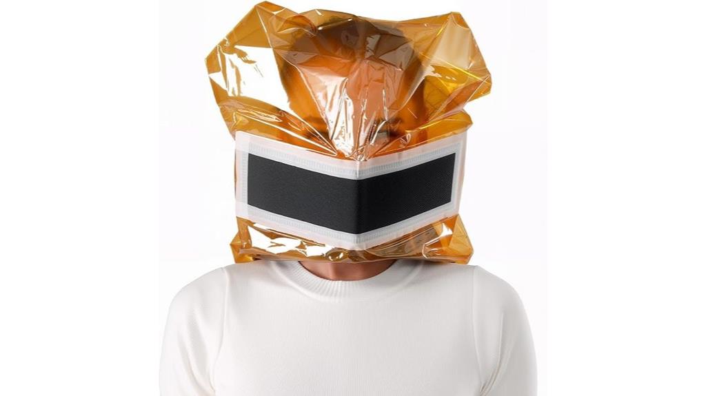 compact full face fire mask