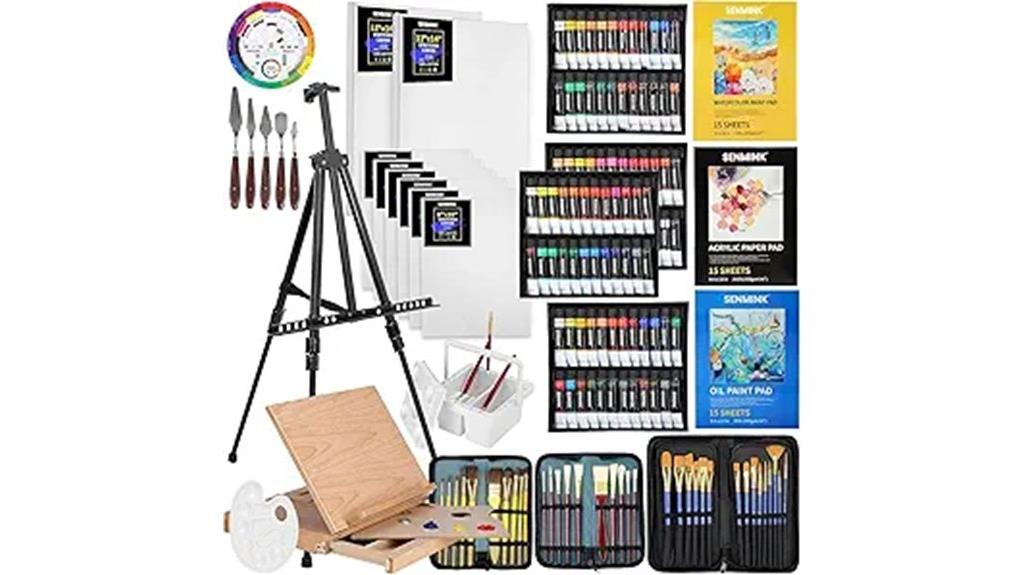 complete art supplies collection
