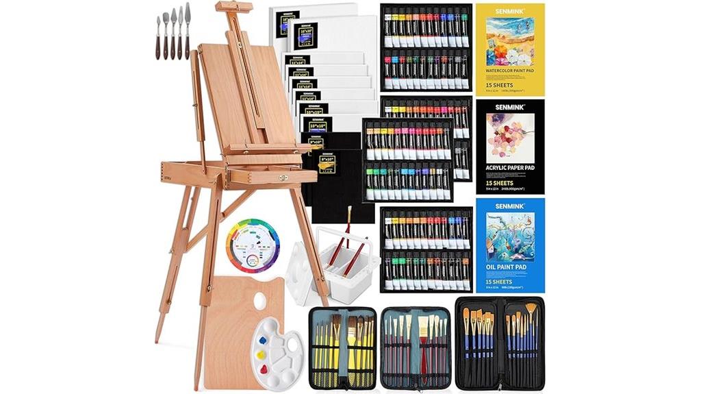 complete painting artist kit