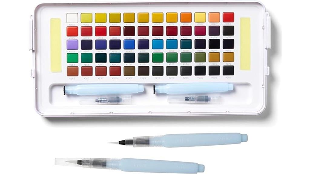 complete watercolor art kit