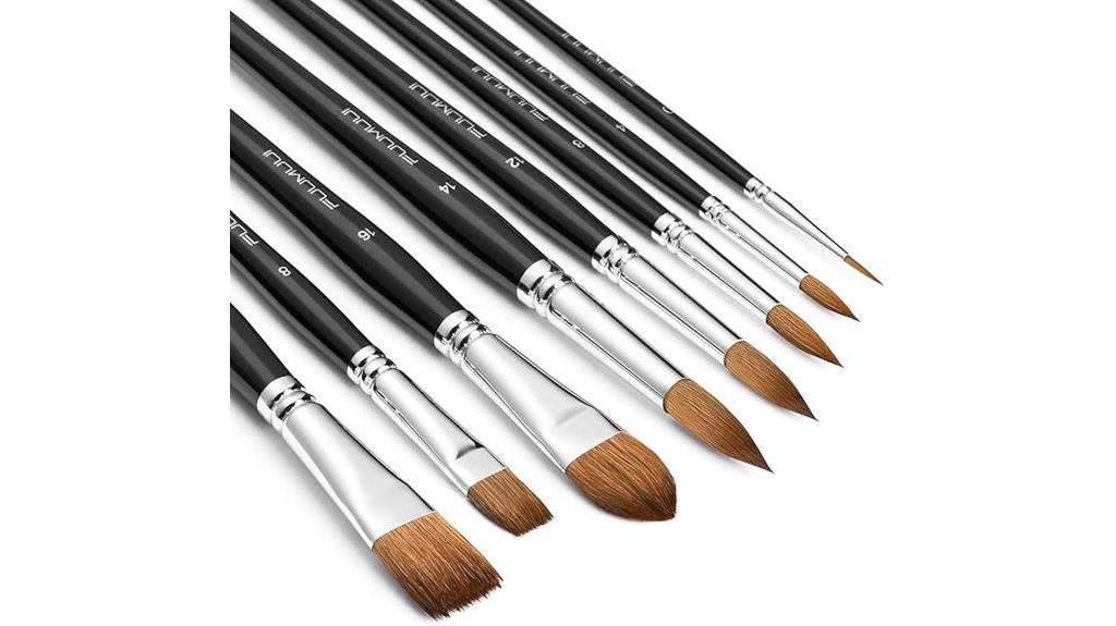 complete watercolor brush set