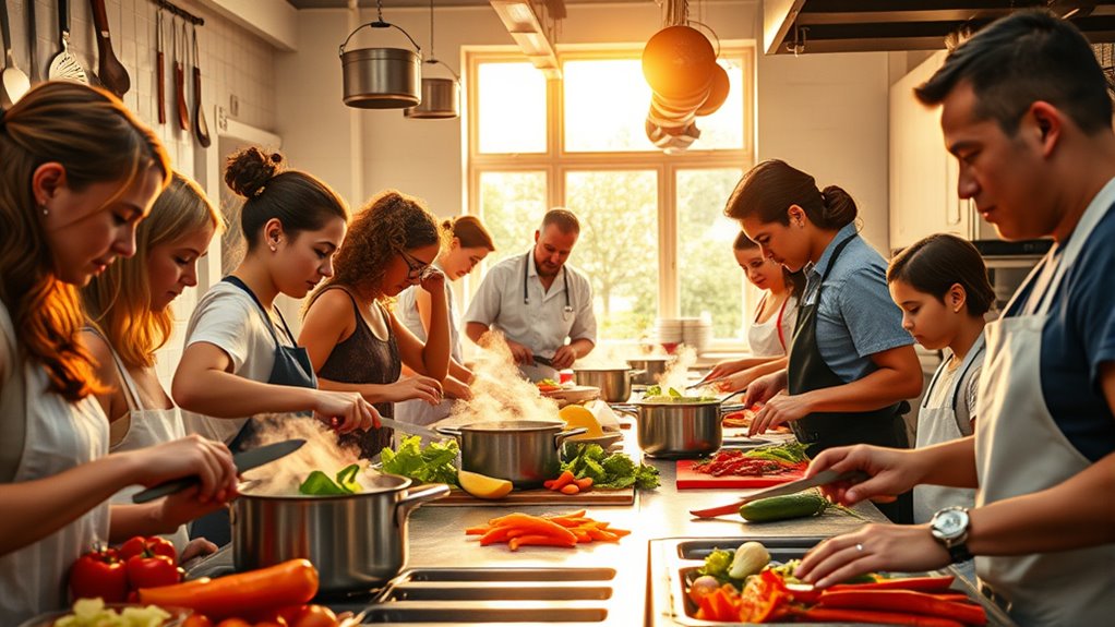 cooking fosters social bonding