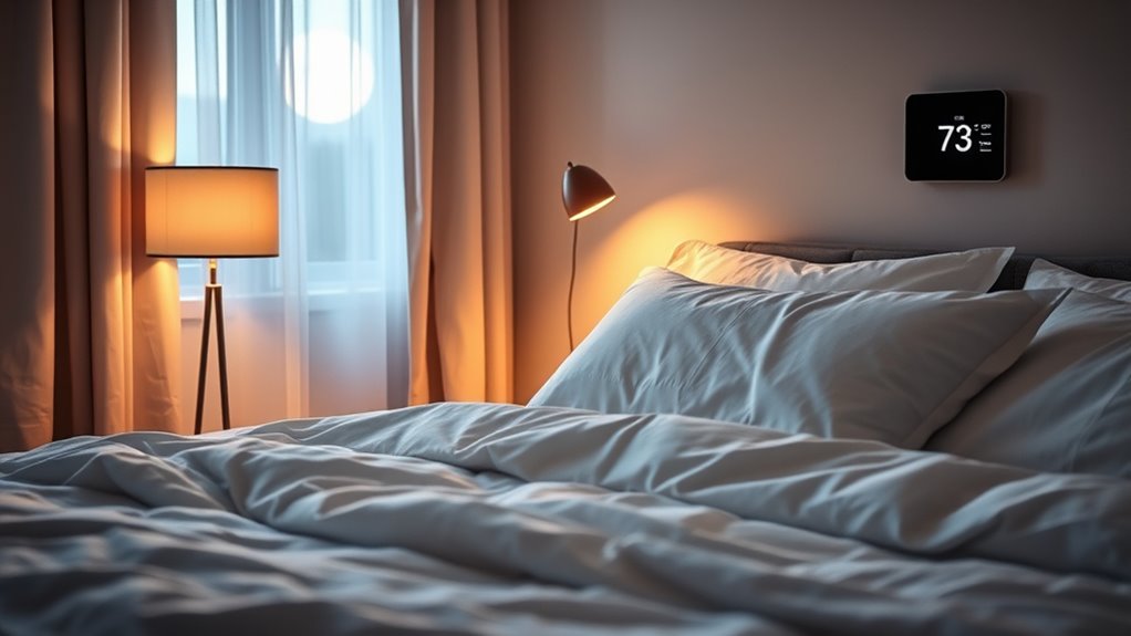 cooler temperatures promote melatonin