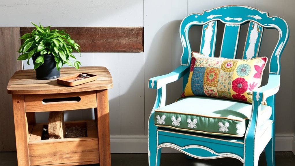 creative sustainable furniture upcycling