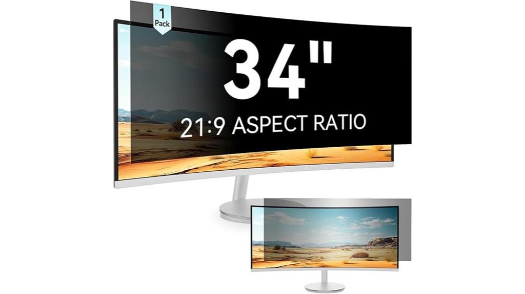curved 21 9 privacy screen