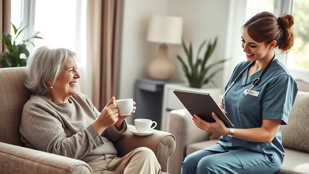 differences in caregiving types