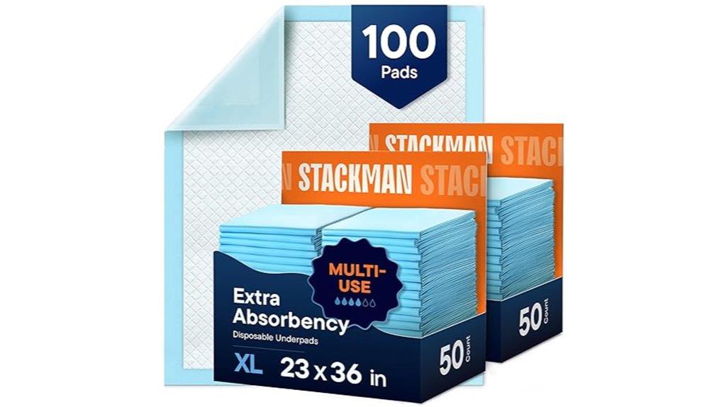 disposable adult incontinence pads