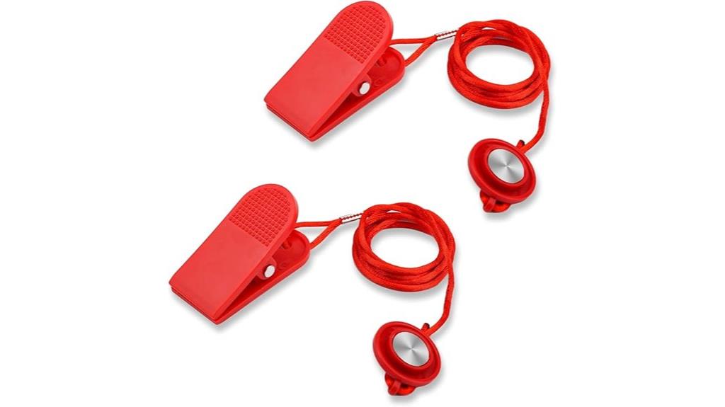 dual treadmill magnet keys
