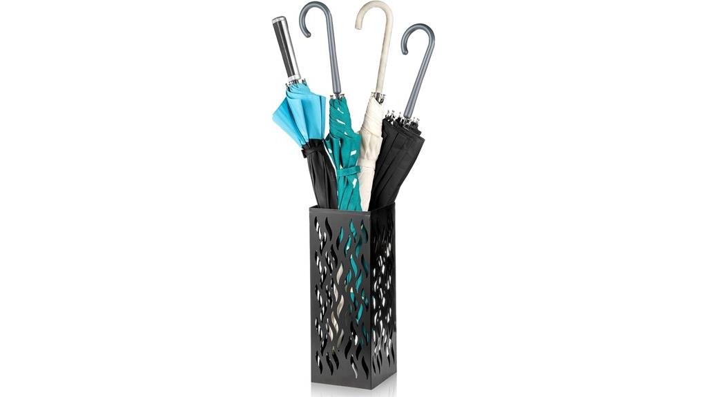 durable metal umbrella stand
