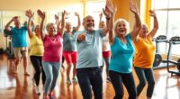 enjoyable senior group workouts