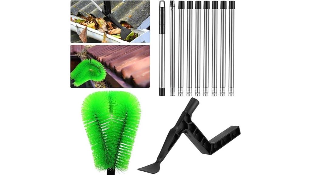 extendable gutter cleaning tools