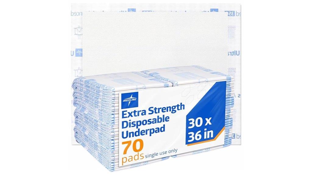 extra strength drypads 70 count