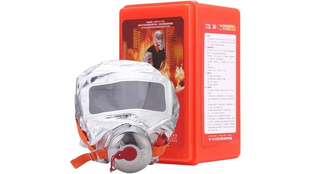 fireproof gas mask adjustment