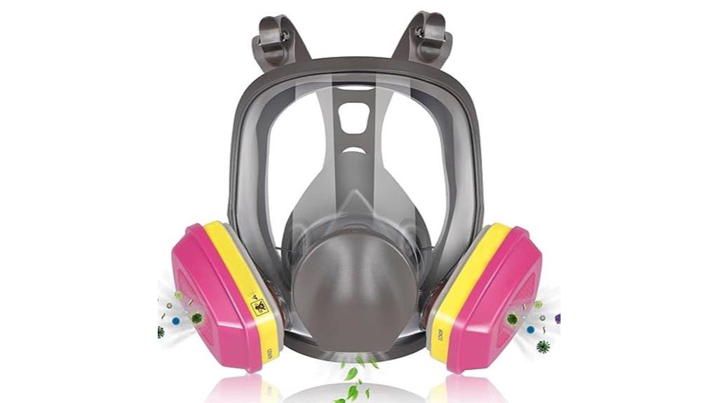 full face fog resistant mask
