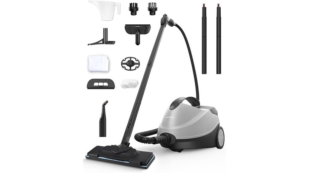 handheld steam mop capacity